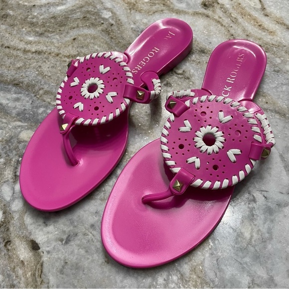 JACK ROGERS Georgica Jelly Flip Flop Women’s 8 - Picture 1 of 10